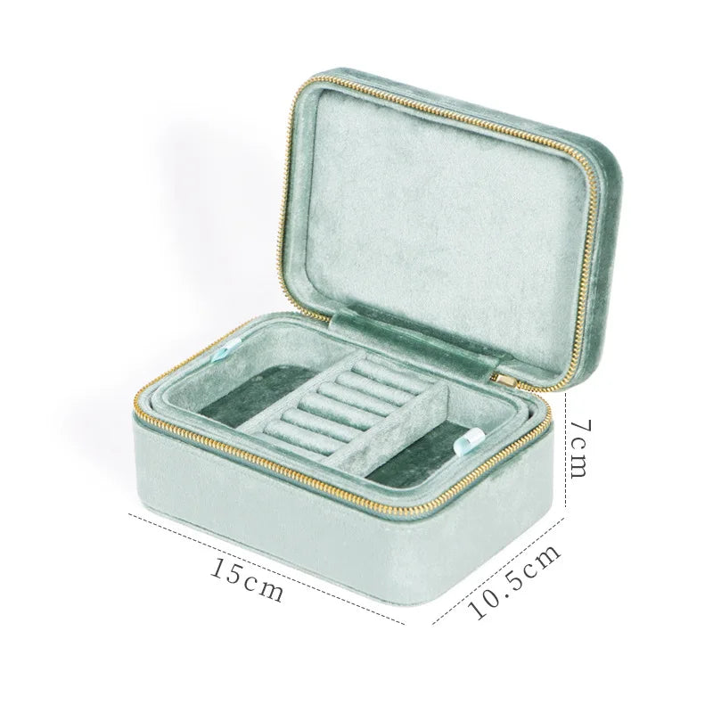 Double Layer Jewelry Storage Case