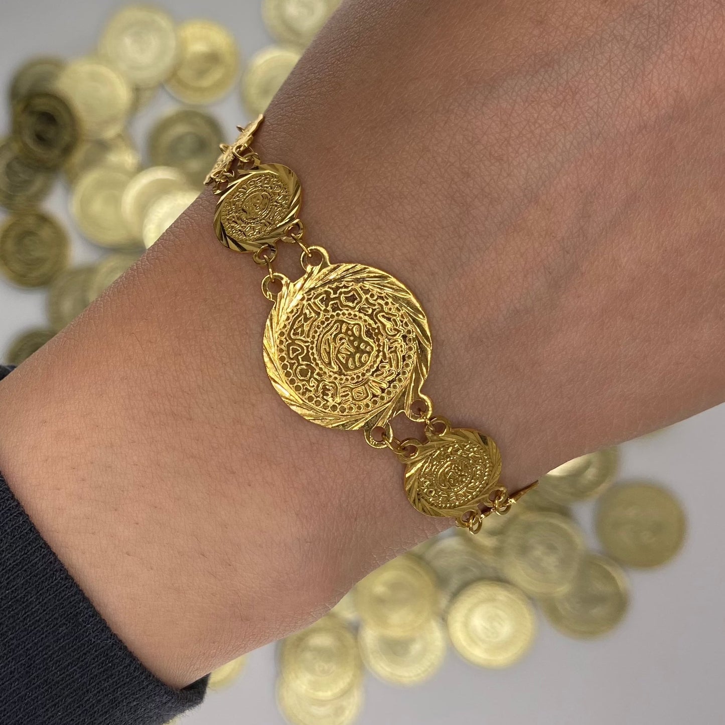Abrar - Coin Bracelet