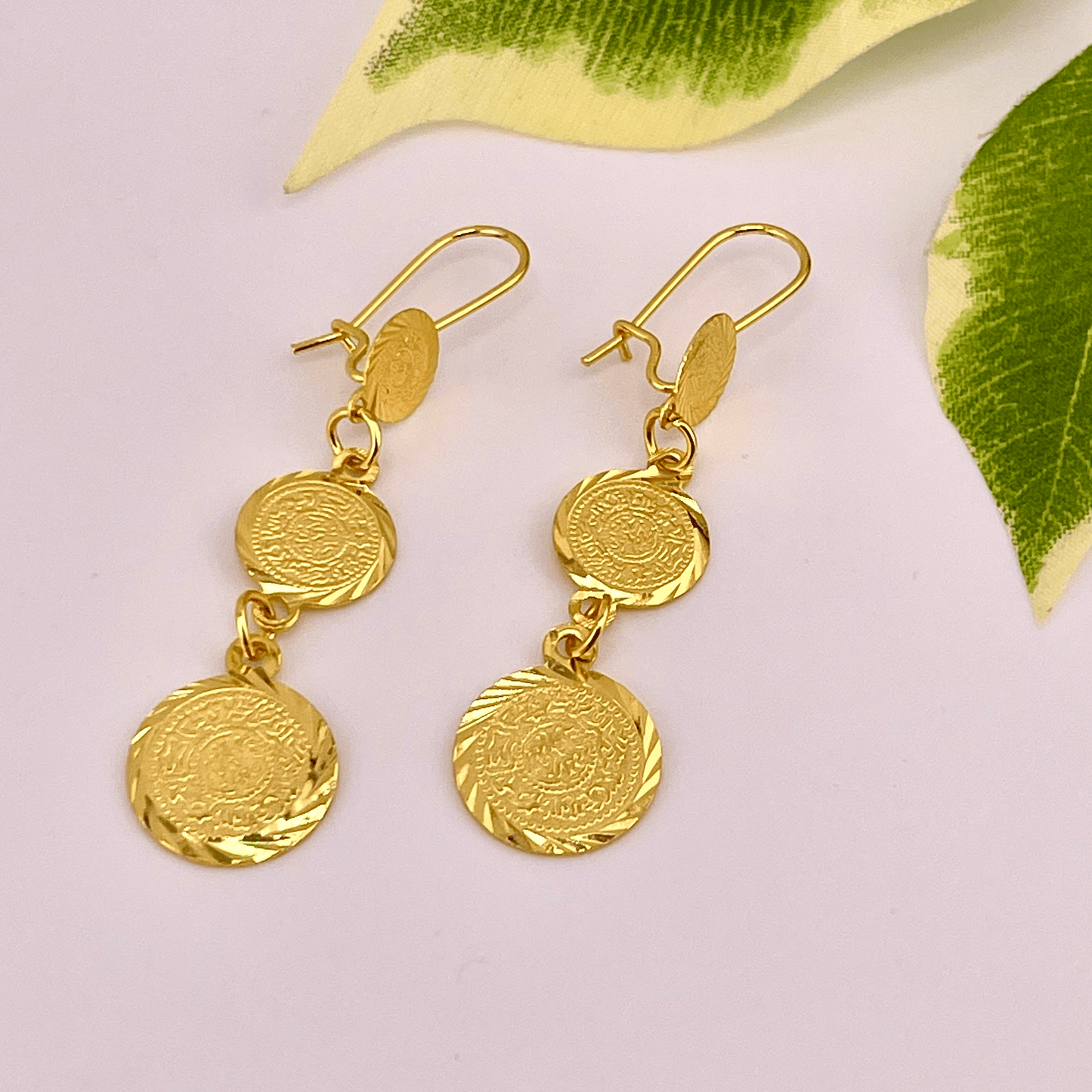 Dura - Coin Earrings