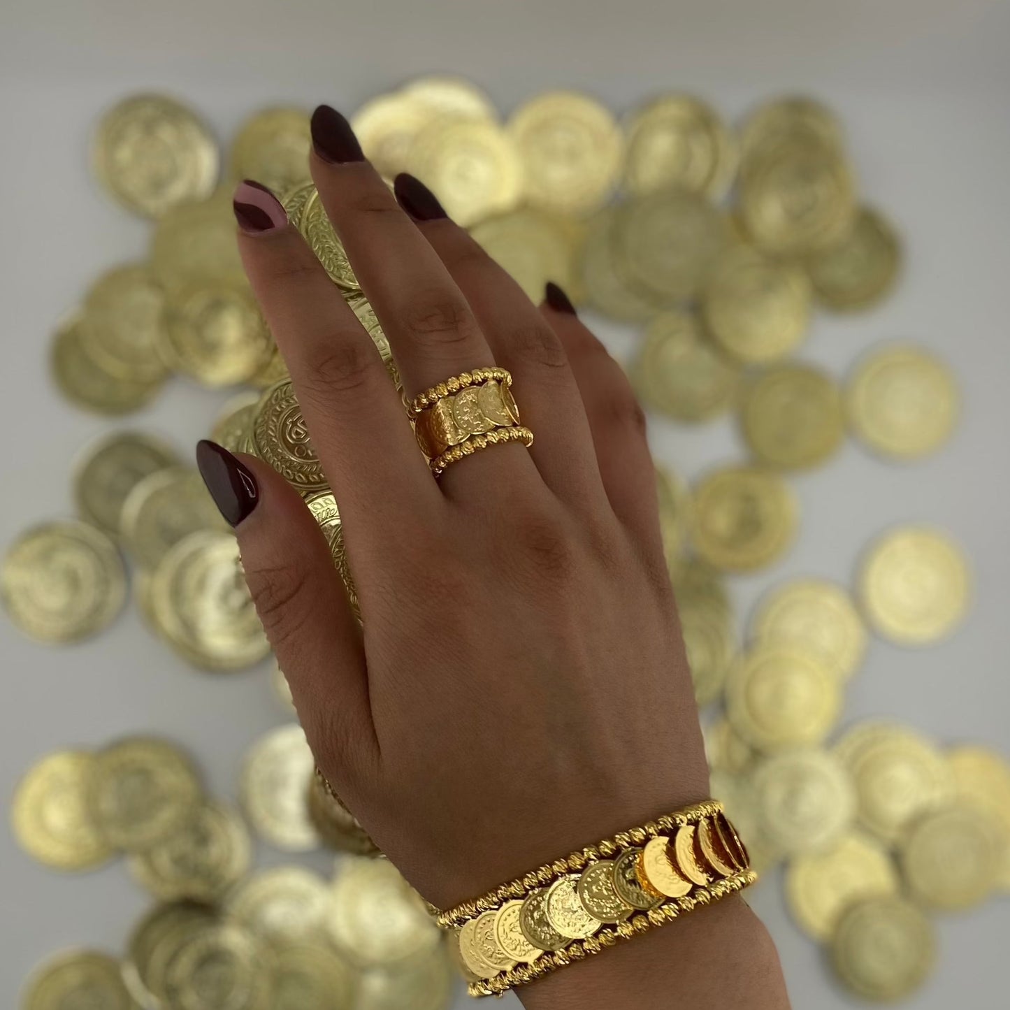 Samaher - 24K Gold Plated Coin Set