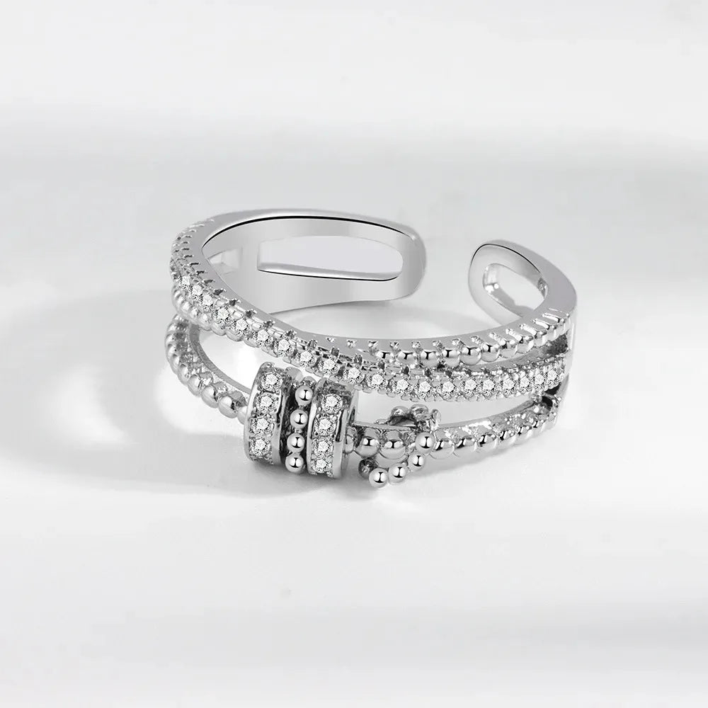 Quartet In Orbit Ring