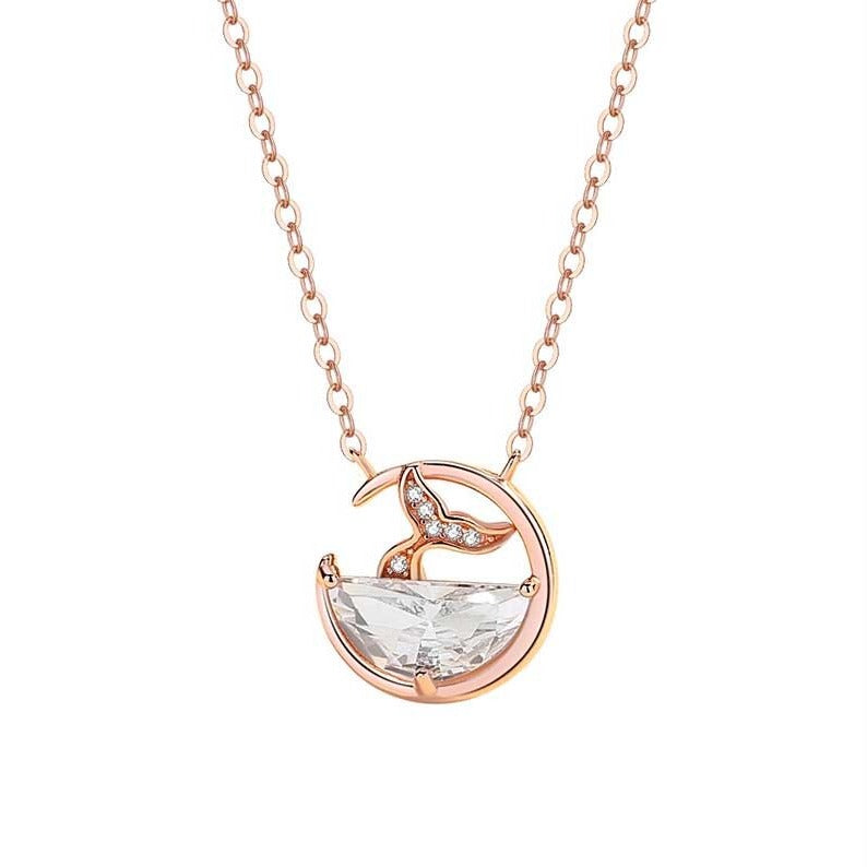 Mermaid's Tail by the Crystal Waters Necklace