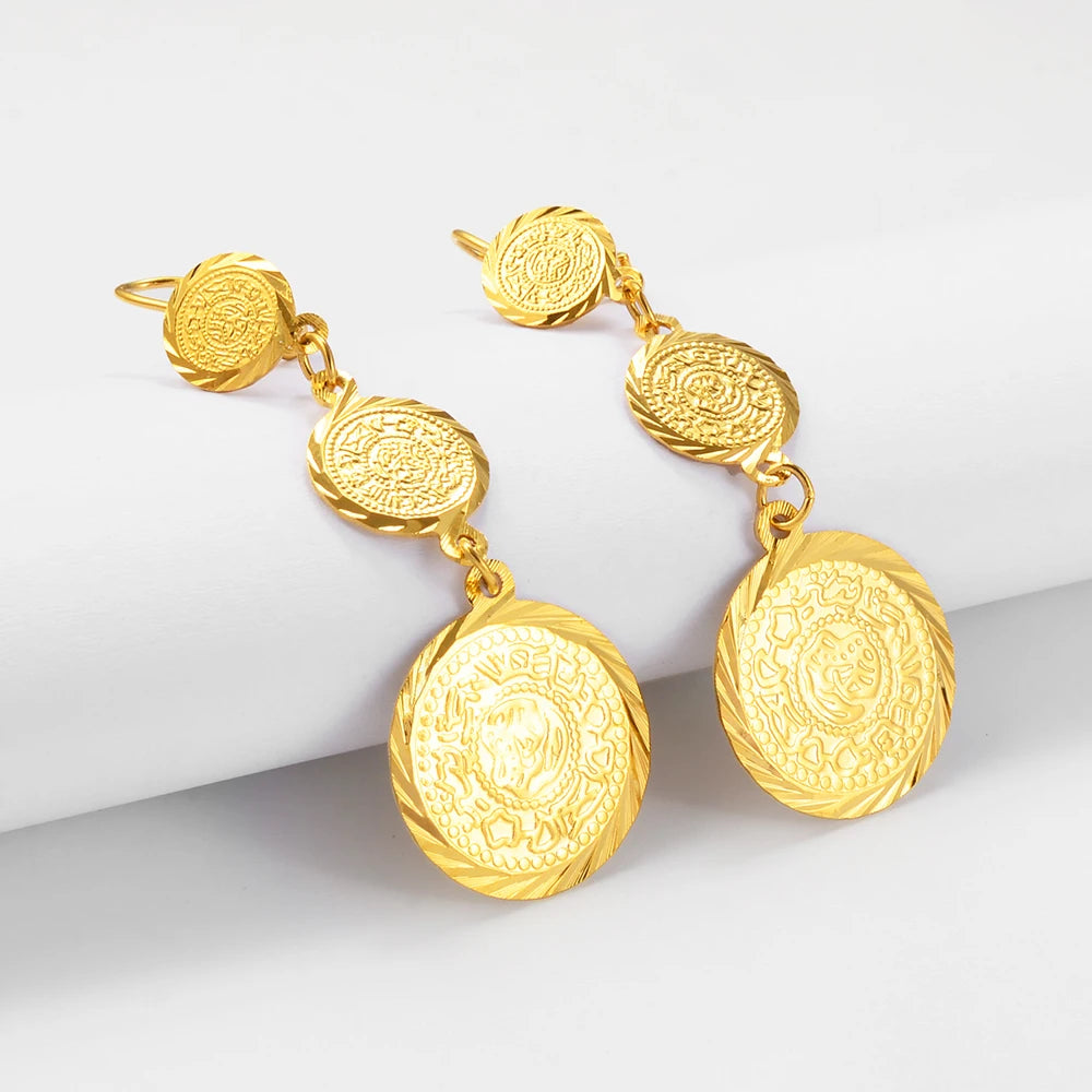 Dura - Coin Earrings