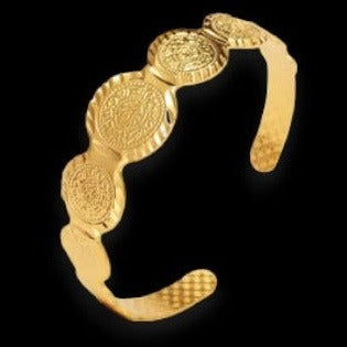 Khadijah - Coin Cuff Bangle