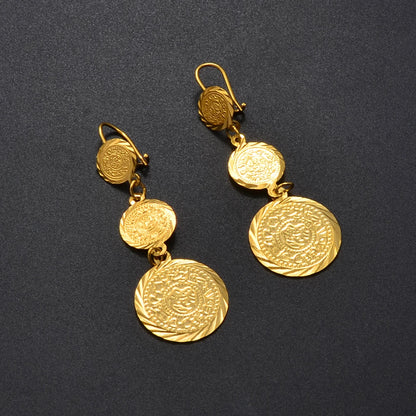 Dura - Coin Earrings