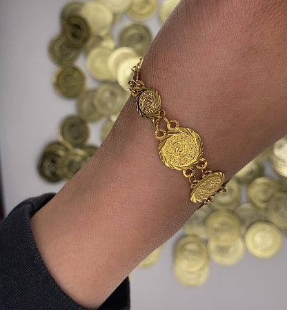 Abrar - Coin Bracelet