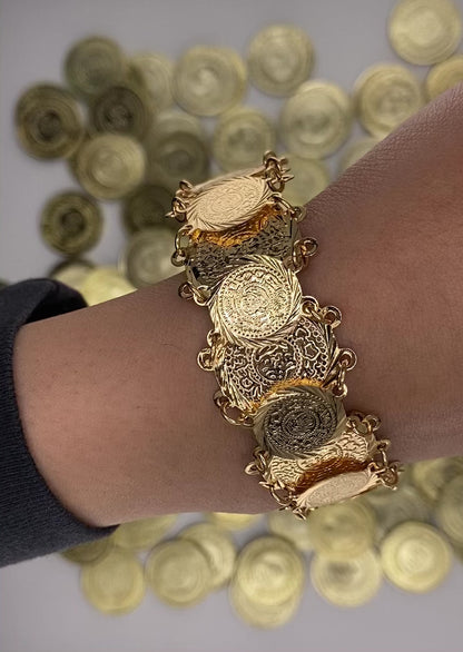 Salma - Coin Bracelet