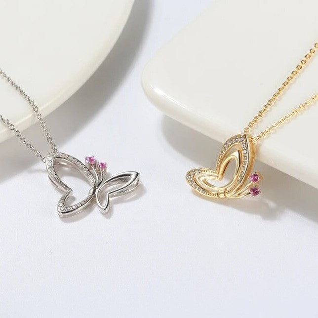 Flying Butterfly Necklace