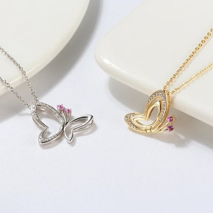 Flying Butterfly Necklace