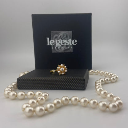 Pearl Flower Ring